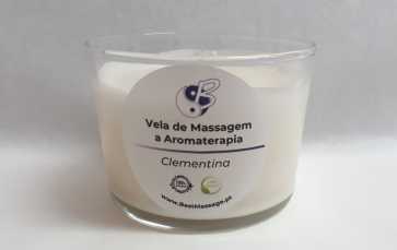 Vela de Massagem e Aromaterapia - Clementina